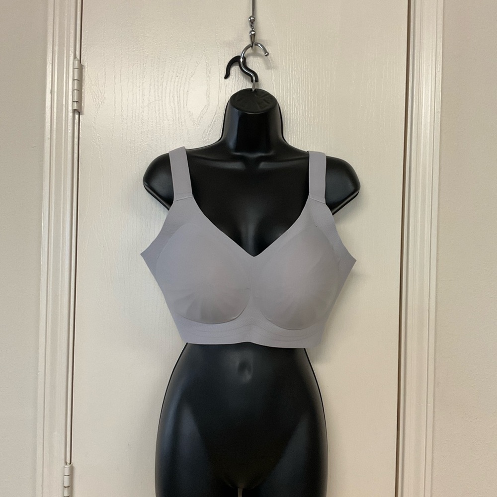 Daystry Wireless Seamless Light Gray Comfort Bra
